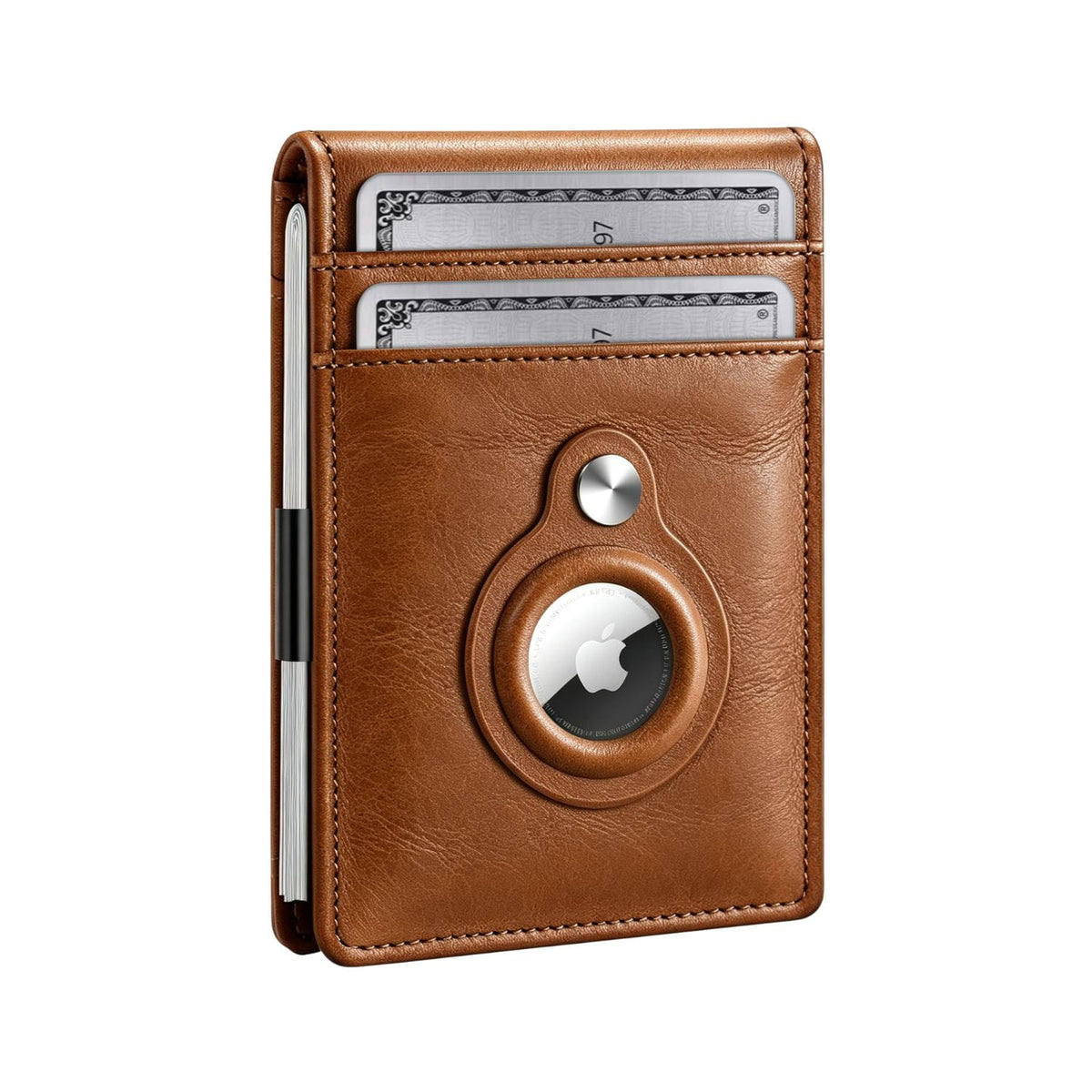 AIRTAG BIFOLD LEATHER WALLET