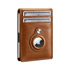 AIRTAG BIFOLD LEATHER WALLET
