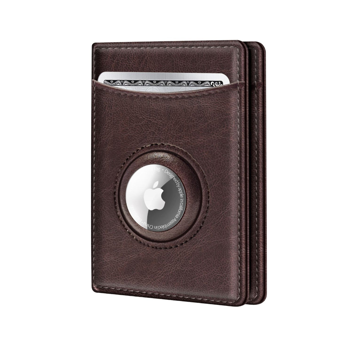 PATIMONT AIRTAG BIFOLD LEATHER WALLET