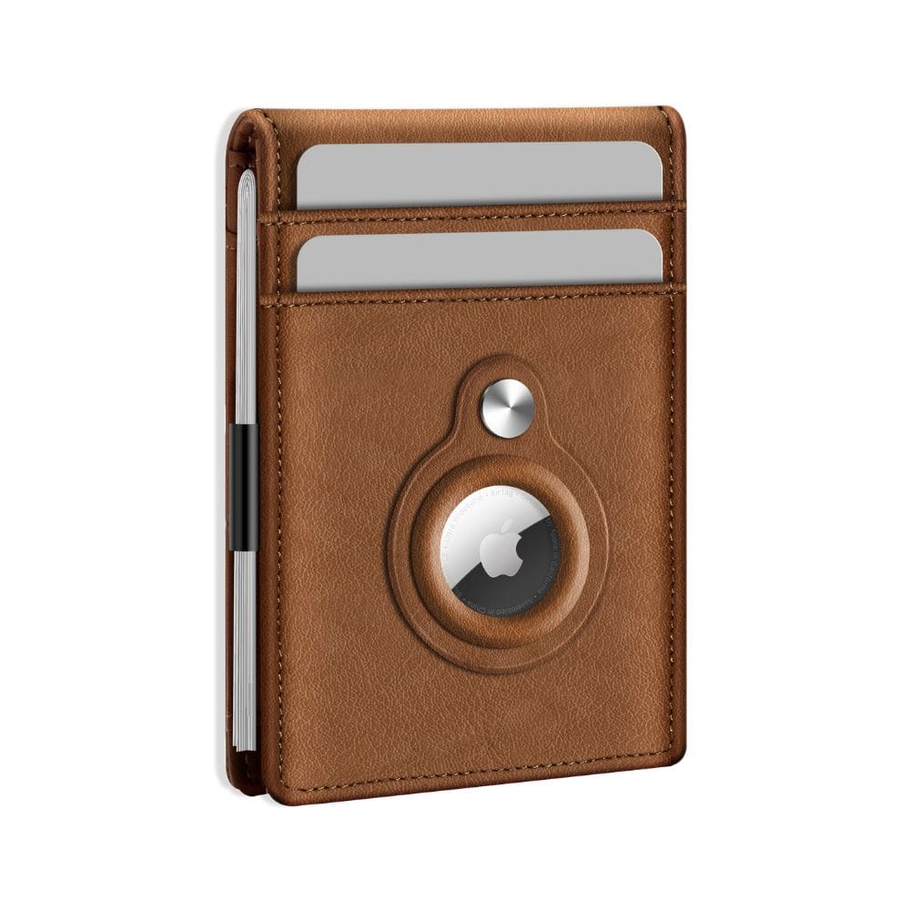 AIRTAG BIFOLD LEATHER WALLET